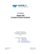 Teledyne API 430 User manual