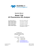 Teledyne API T100 User manual