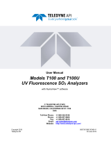 Teledyne API T100 User manual