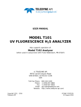 Teledyne API T101 User manual