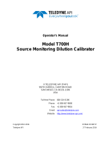 Teledyne API T700H User manual