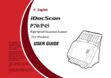 Mustek iDocScan P70 User guide