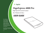 Mustek PageExpress 4800 Pro Owner's manual