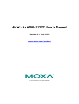 Moxa Technologies AWK-1137C Series User manual