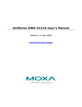 Moxa AWK-3131A Series User manual