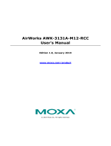 Moxa AWK-3131A-RCC Series User manual