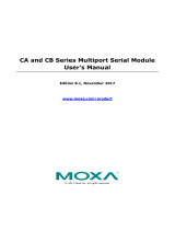 Moxa CB-134I User manual