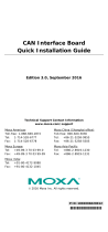 Moxa CP-602E-I Series Quick Installation Manual