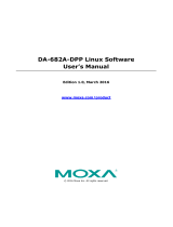 Moxa DA-682A-DPP Series User manual