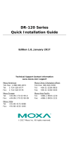 Moxa DR Power Supply Series Quick Installation Manual