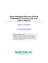 Moxa EDS-510E Series User manual