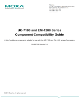 Moxa UC-7100 Series User guide