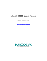 Moxa IOLOGIK E4200 User manual