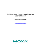 Moxa ioThinx 4500 Series Modules User manual