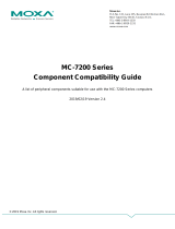 Moxa MC-7200-MP-T Series User guide