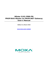 Moxa MGate 5102-PBM-PN Series User manual