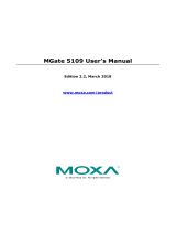 Moxa MGate 5109 Series User manual