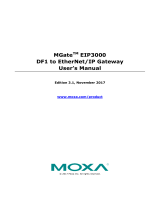 Moxa MGate EIP3170/EIP3270 Series User manual