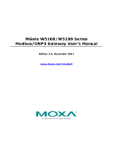 Moxa MGate W5108/W5208 Series User manual