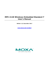 Moxa MPC-2120 Series User manual