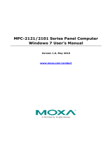 Moxa Technologies MPC-2121 Series User manual