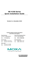 Moxa NE-4100 Series Quick Installation Manual