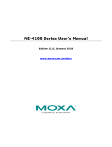 Moxa NE-4100 Series User manual