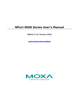 Moxa NPort 6400/6600 Series User manual