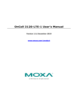 Moxa OnCell 3120-LTE-1 Series User manual