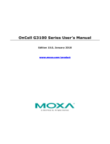 Moxa OnCell G3100-HSPA Series User manual