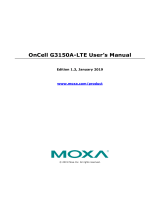 Moxa OnCell G3150A-LTE Series User manual