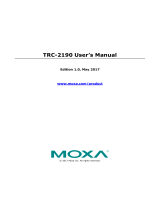 Moxa TRC-2190 Series User manual