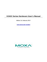 Moxa V2403 Series User manual