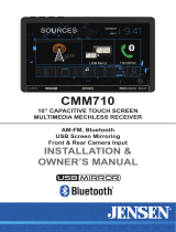 Jensen CMM710 User manual