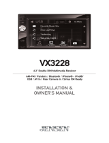 Jensen VX328 User manual