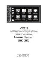 Jensen VX5228 User manual