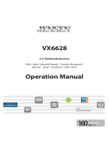 Jensen VX-6628 User manual