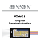 Jensen VX-6628 Owner's manual