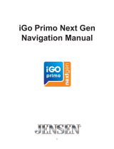 Jensen CMN8620 Navigation Manual