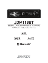 Dual XDM16BT Owner's manual