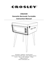 Crosley CR6233D User manual