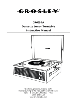 Crosley CR6234A User manual
