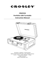 Crosley CR6252A User manual