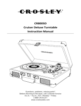 Crosley CR8005D User manual