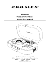 Crosley CR8009A User manual