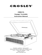Crosley CR8017A User manual