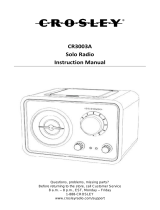 Crosley CR3003A User manual