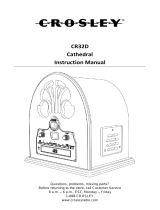Crosley CR32D User manual