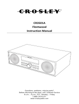 Crosley CR3501A User manual
