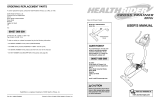 HealthRider HREVEX8793 R890X User manual